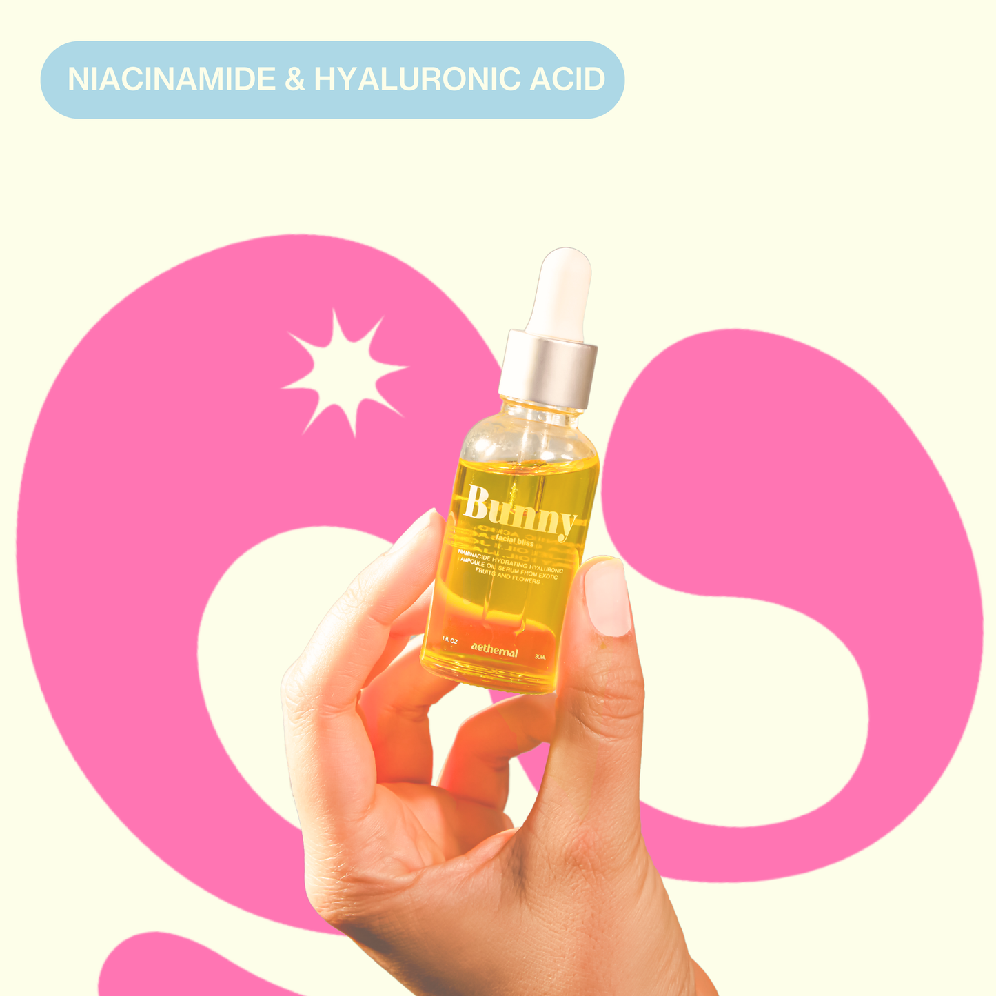 Bunny Niacinamide Maracuja Hyaluronic Oil Serum